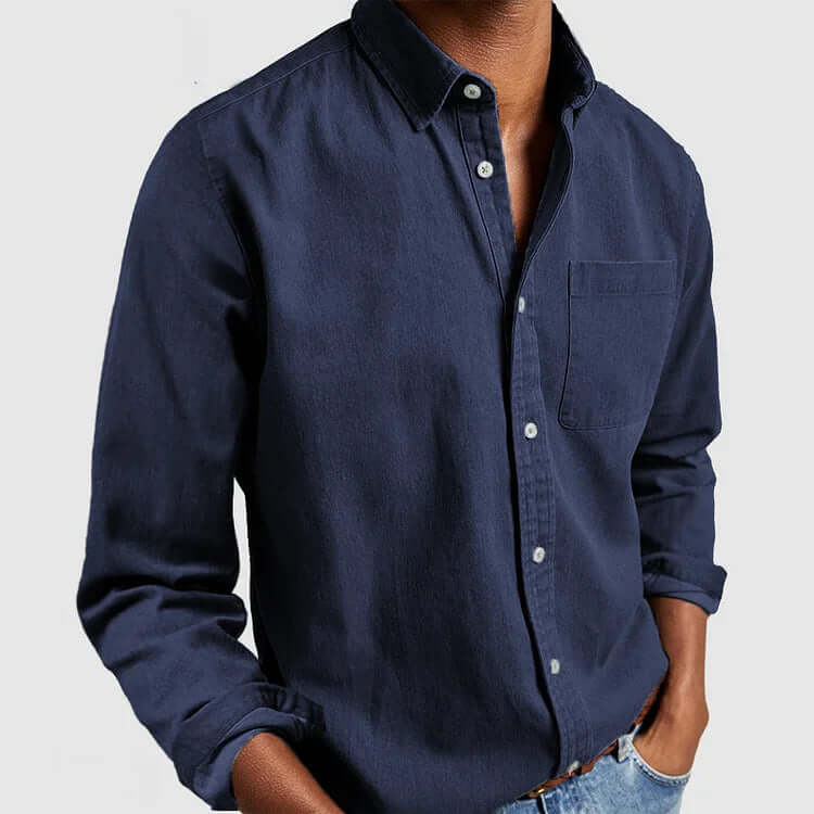 Cyril - Men's cotton-like shirt