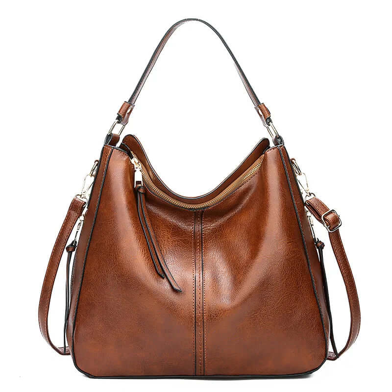 Large PU leather bag for women