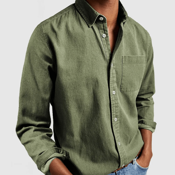 Cyril - Men's cotton-like shirt